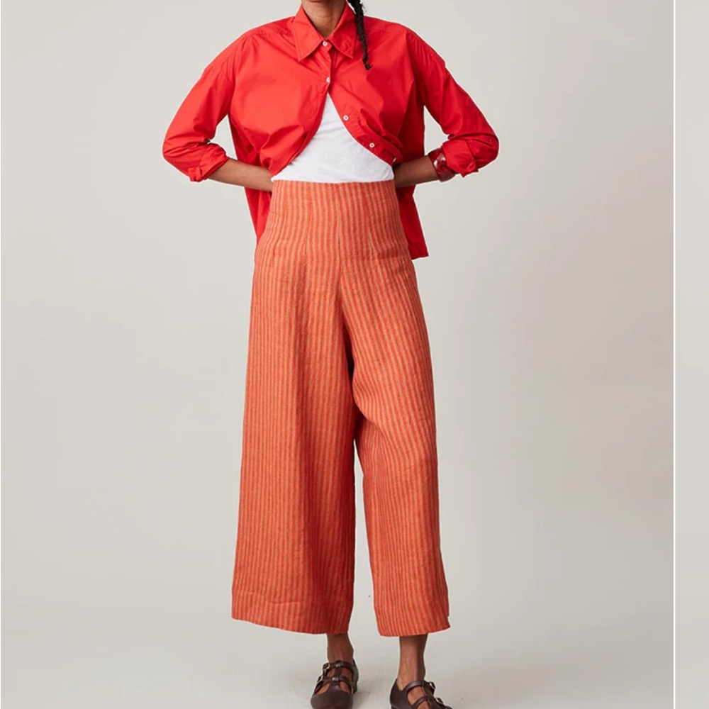 Caron Callahan Ellis Linen Pants